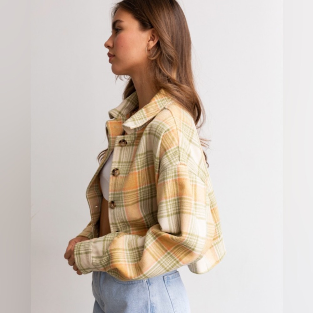 NWT Plaid Jacket